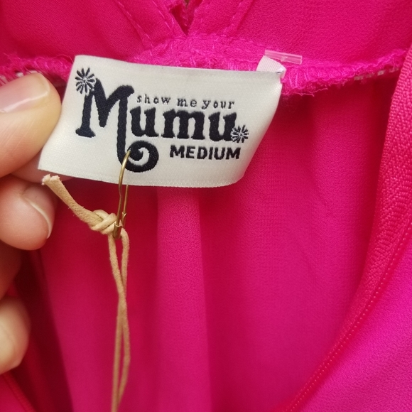 Show Me Your MuMu pink ruffles maxi dress - Picture 6 of 12